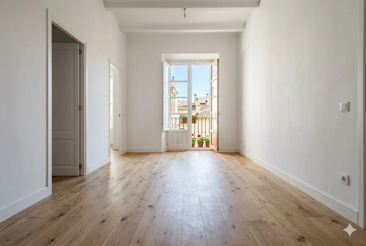 Vista de Terrassa amb els seus edificis i barris on realitzem buidatge de pisos