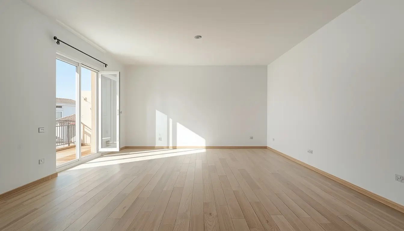 Vilanova i la Geltrú piso vacio limpio